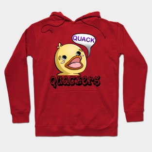 Quackers, Duck Quack, Baby Duck, Twitch Streamer Emote Hoodie